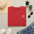 Vossy7Even Crown Monogram T-Shirt | Small Chest Logo