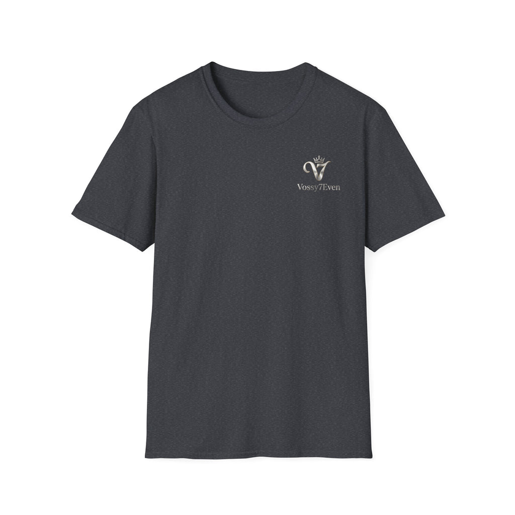 Vossy7Even Crown Monogram T-Shirt | Small Chest Logo