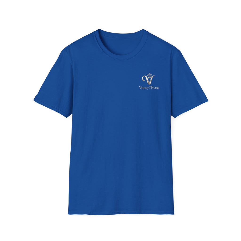 Vossy7Even Crown Monogram T-Shirt | Small Chest Logo