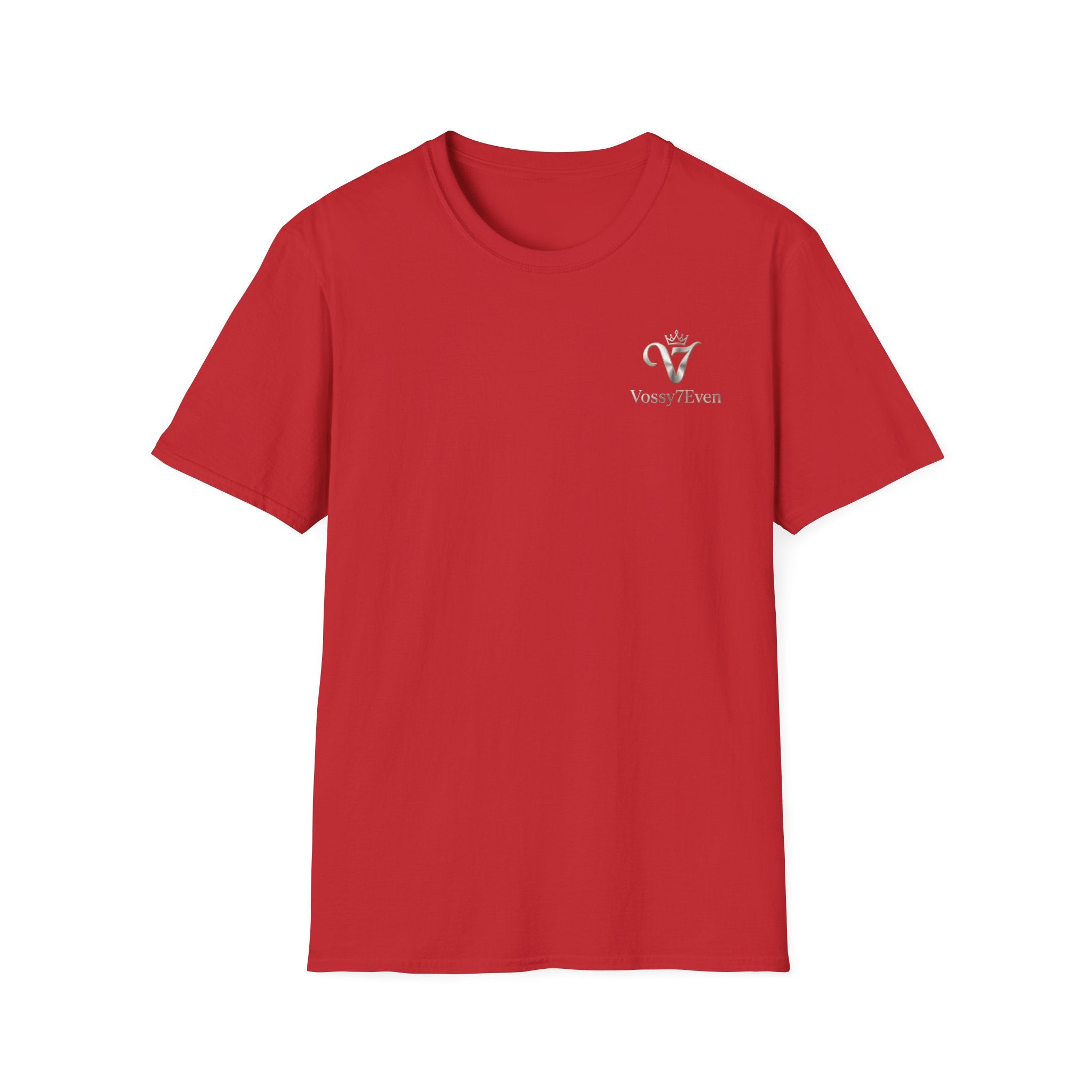 Vossy7Even Crown Monogram T-Shirt | Small Chest Logo