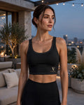 Vossy7Even | "Divinity Collection" Longline U-Back Sports Bra